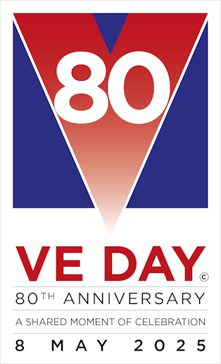 Ve Day 80 Logo M